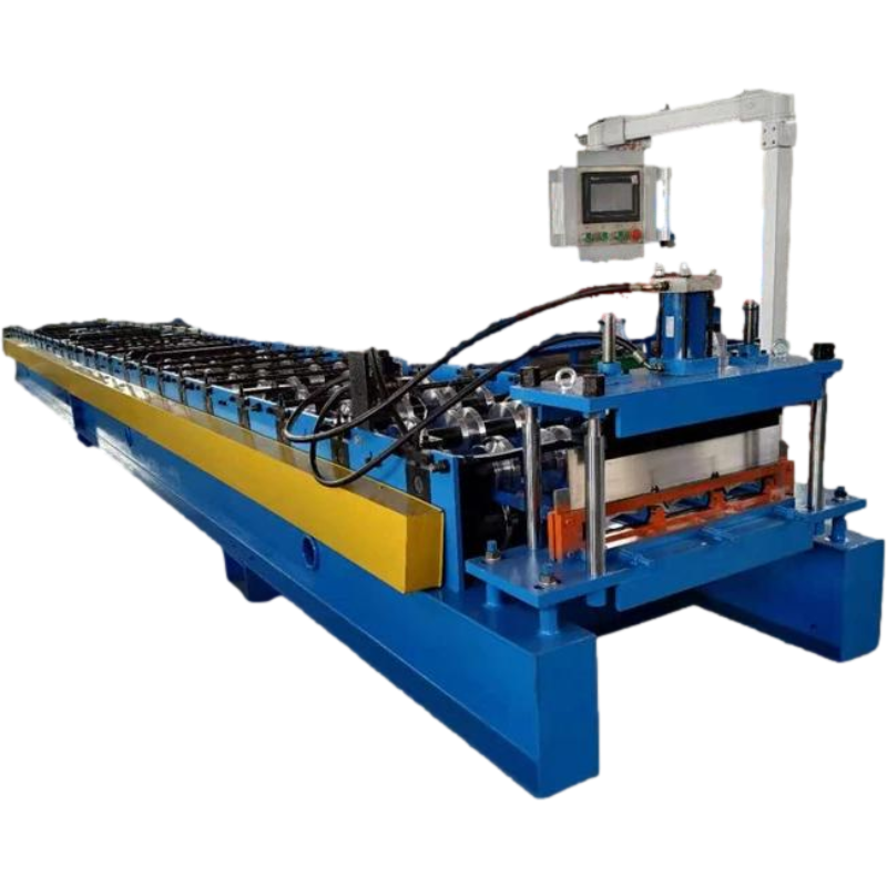 Japanese Design Concealed Clip Lock Roofing Sheet Rolling Machine