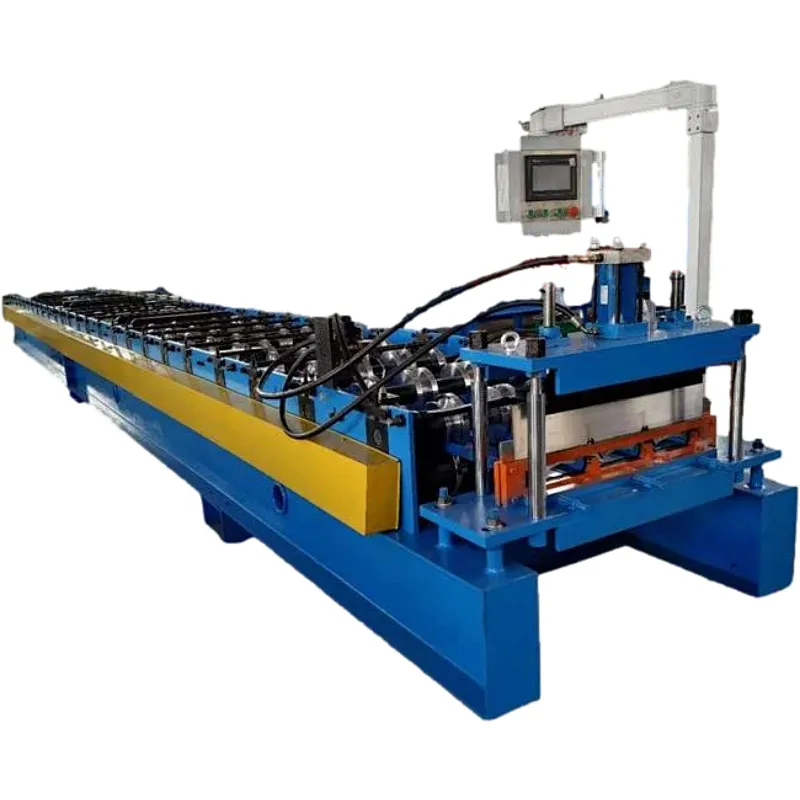 Japanese Design Concealed Clip Lock Roofing Sheet Rolling Machine