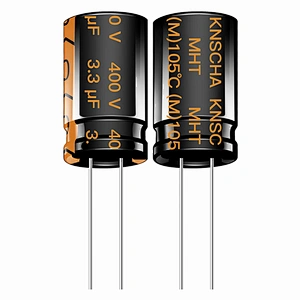 KNSCHA Radial Type Aluminum Electrolytic Capacitor 10UF 400V