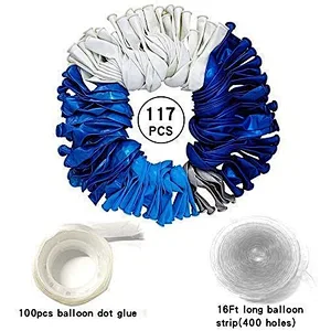 Blue Balloons Garland Arch Kit Set For Baby Shower Globos Birthday Party Wedding Decoration Balloons