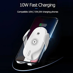 JC001 10W smart sensor wireless car charger