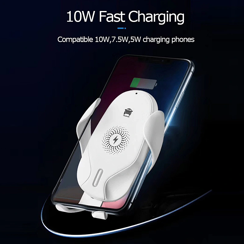 JC001 10W smart sensor wireless car charger