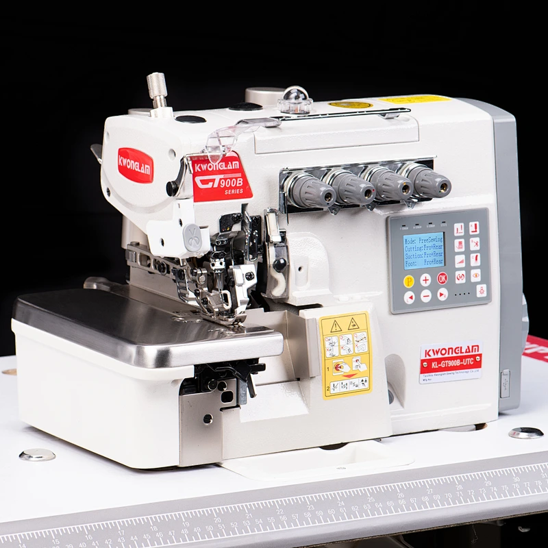KL-GT900B-UTC Flat Bed Direct Drive Overlock Sewing Machine