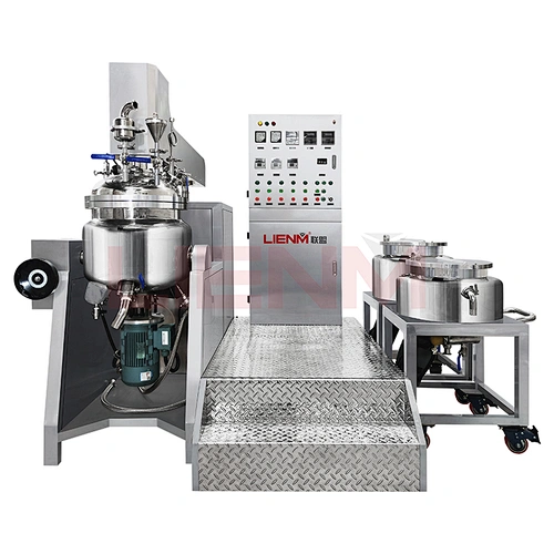 50L/100L Vacuum Cream Lotion Emulsifier Homogenizer Mixer Manufacturing Cosmetics