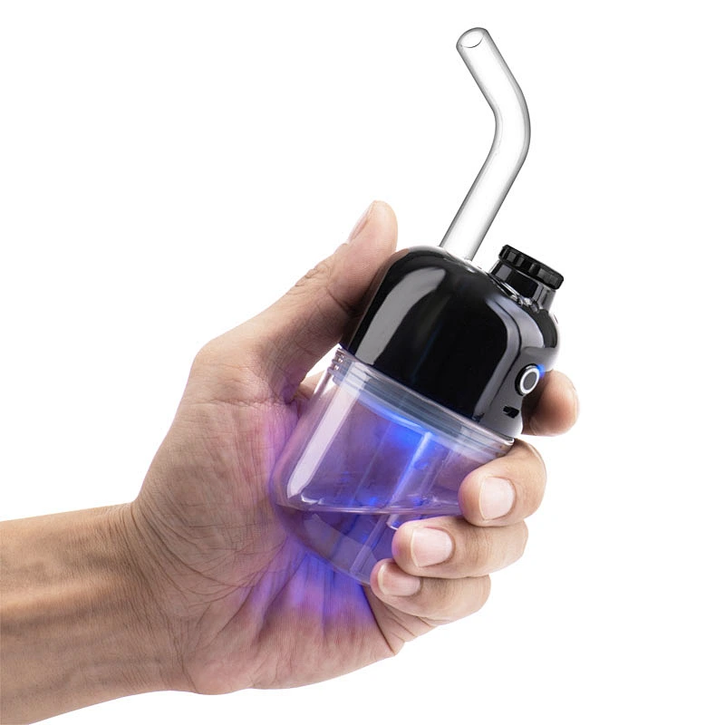 Concentrates Wax Vaporizer Dab Rig Big Capacity Battery Glass hookah Dab Rig bong E-nail
