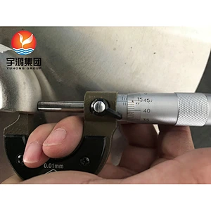 180 DEG. ELBOW ASTM B366 C-22 DIN 1.4501 B16.9 BUTT WELD FITTING
