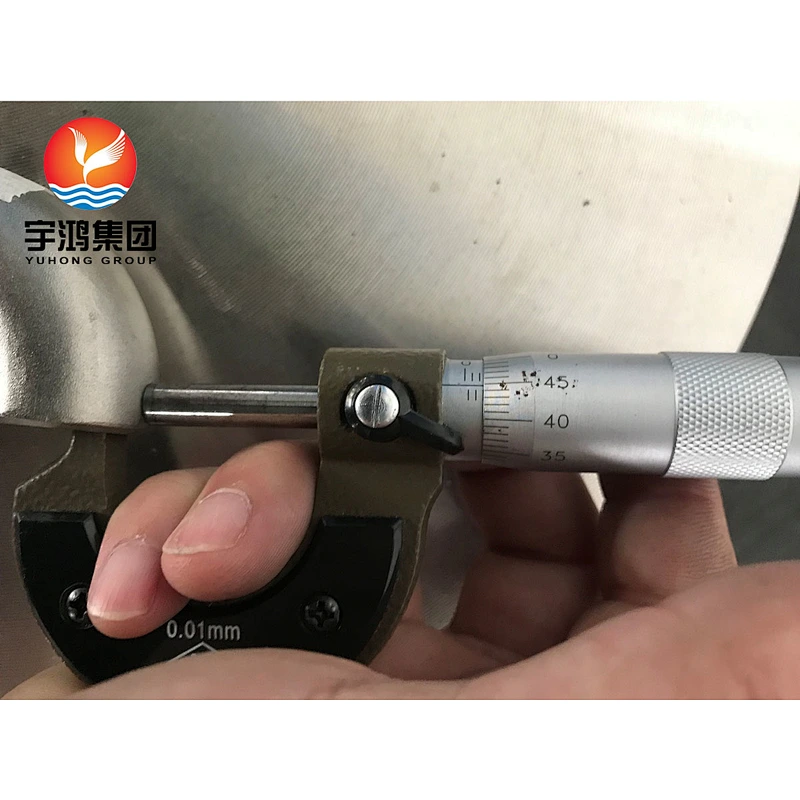 180 DEG. ELBOW ASTM B366 C-22 DIN 1.4501 B16.9 BUTT WELD FITTING