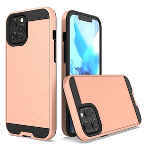 Phone Soft TPU Hard PC Combo Mobile Accessories Cell Case For Apple iPhone 11 Pro Max 12 Mini