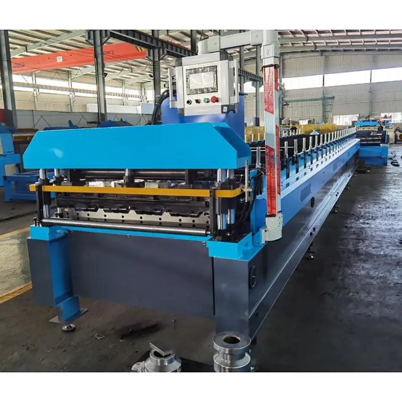 European Style Strong Screw-down Trapezoidal Roofing Sheet Rolling Forming Machine