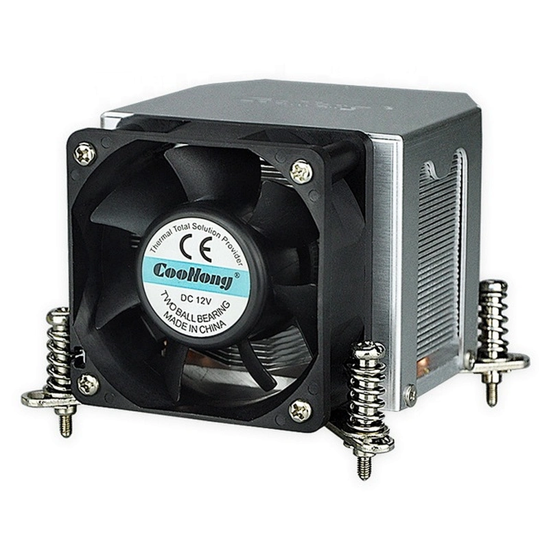 LGA775 server CPU cooler and 2U small chassis industrial computer CPU heatsink