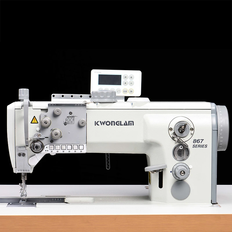 KL-867-111132K  Single Needle Computerized Super Thick Material Compound Feed Walking Foot Lockstitch