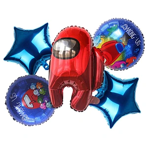 cartoon boys gam Birthday Theme ball Werewolf Killing Balloons Happy Birthday Decoration boys boys game Supplies