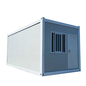 GZXINCHENG Instalación rápida Taller de oficina temporal Embalaje plano Casa prefabricada de contenedores con SGE, CE y ROHS
