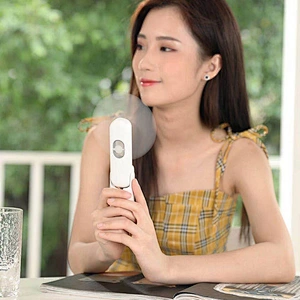 Humidifier Facial Steamer Mister Face Spray Foldable Cooling Mist USB Rechargeable Handheld Mini Facial Steamer with Fan