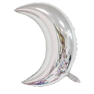 36 inch moon shape aluminum foil balloon wholesale for party