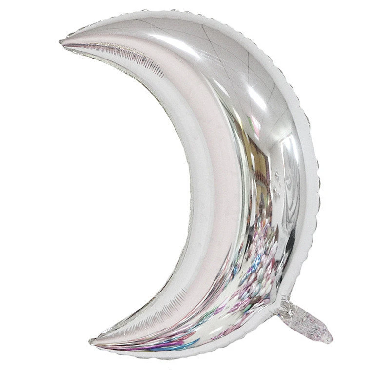 36 inch moon shape aluminum foil balloon wholesale for party