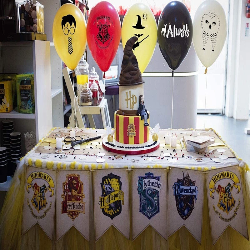 High quality Harry Potter latex balloon set theme magic wizard balloon party children's birthday decoration supplies