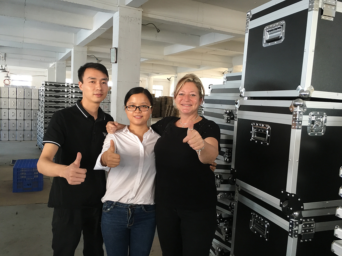 Successfully won Susan's Aluminum Case order