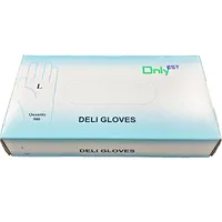 DELI PE disposable Clear  Washing Gloves