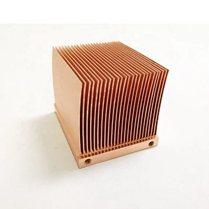 China factory directly sells cheap customizable copper material heatsink