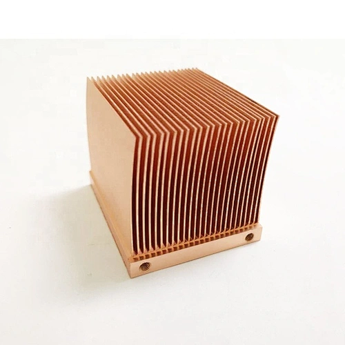 China factory directly sells cheap customizable copper material heatsink