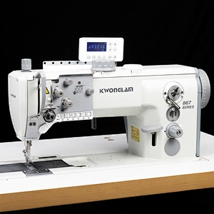 KL-867-111132K  Single Needle Computerized Super Thick Material Compound Feed Walking Foot Lockstitch