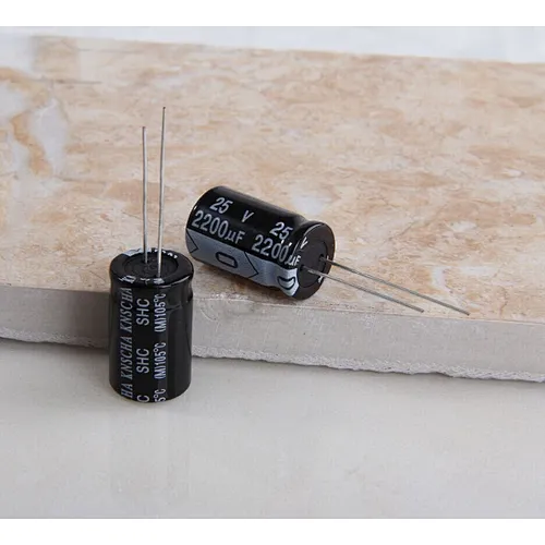 KNSCHA Aluminum Electrolytic Capacitor Radial Lead Type SHC 2200UF 25V 5000H