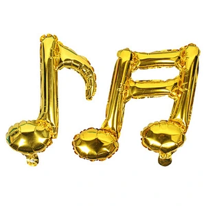 High quality inflatable Musical note foil balloon for concert party decoration