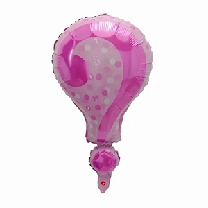 Angel Baby Shower Foil Balloons Boys Girls Birthday Party Newborn Kids Party Decoration Air Globos Blue Pink Mix Baloes Supplies