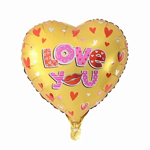 Hot Sales 18 Inch Heart Shaped Valentine's Day Love Helium Foil Balloons For  Wedding Party Decorations Balloons