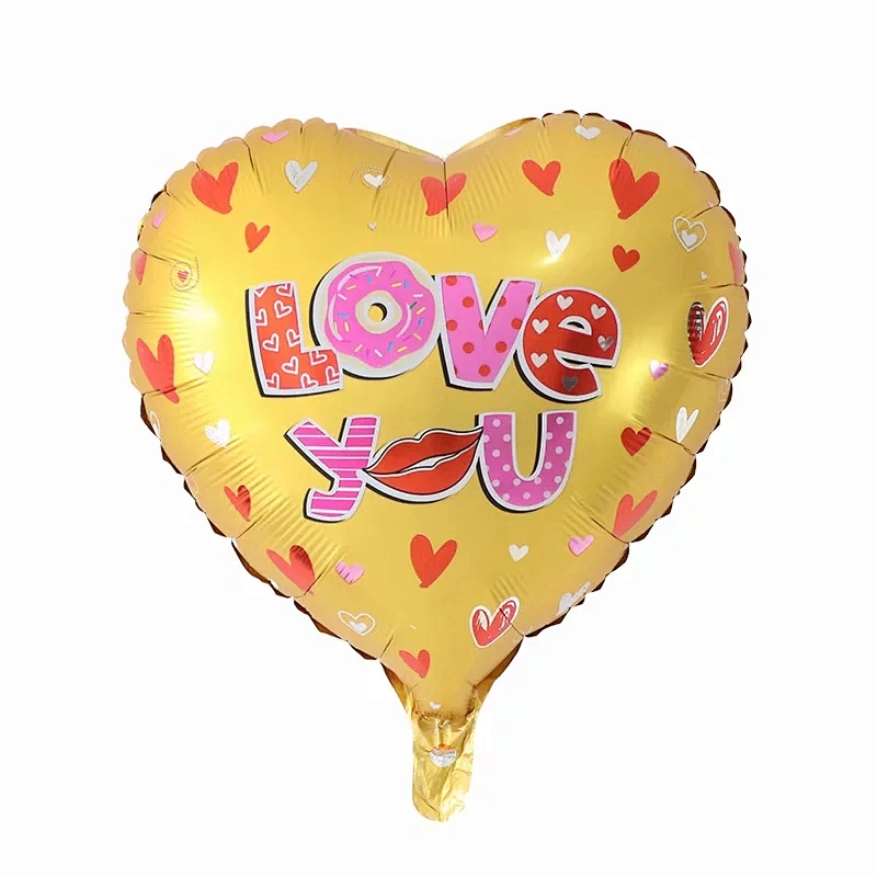 Hot Sales 18 Inch Heart Shaped Valentine's Day Love Helium Foil Balloons For  Wedding Party Decorations Balloons