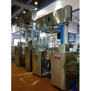 Intelligent PLC Control Cosmetic Vacuum Homogenizer Mixer Emulsifier
