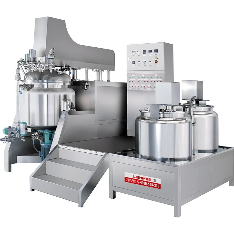 Cosmetic Mixer Blender Vacuum Homogenizer Emulsifying Machine Mayonnaise Moisturizing Lotion Making Machine