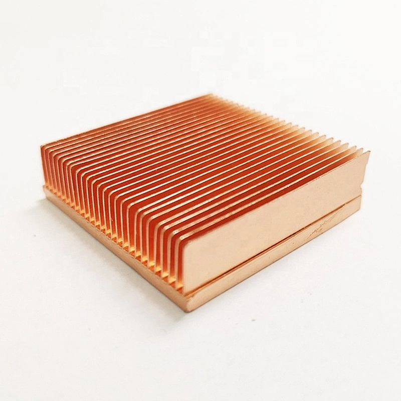 China factory directly sells cheap customizable copper material heatsink