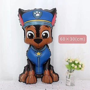 New design Cartoon foil helium Paw dog balloon kids birthday party decoration party supplies Hot sell Patrol