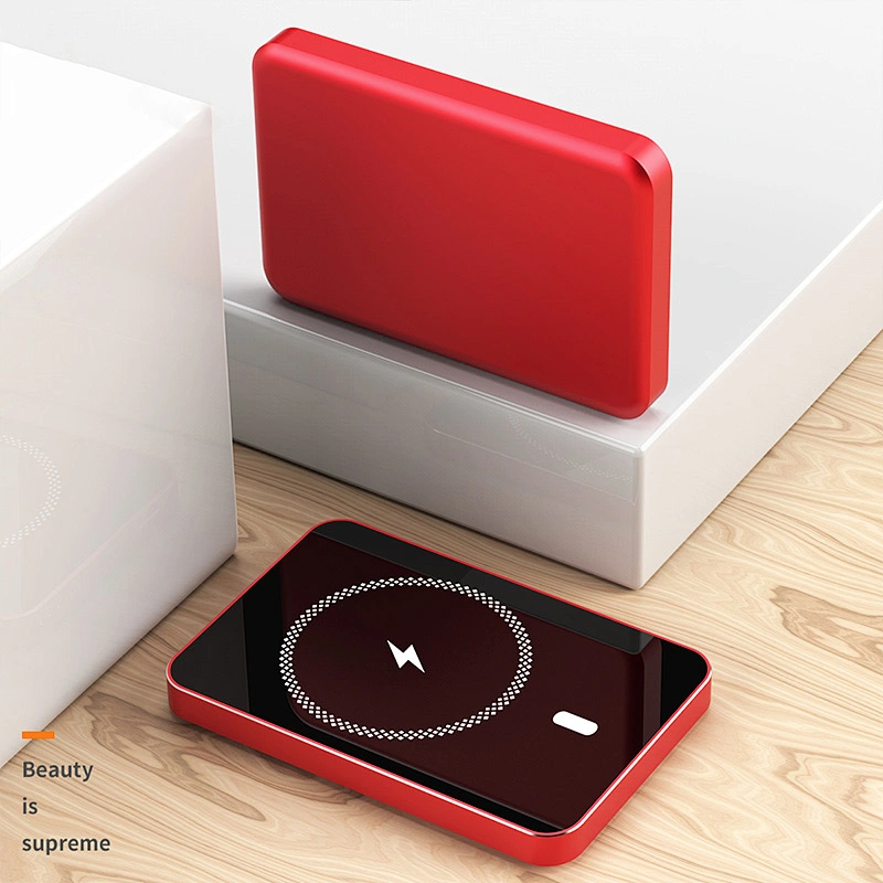 5000Mah Portable Wireless Power Bank 15W Magnet Magnetic Power Bank Charging Power Bank