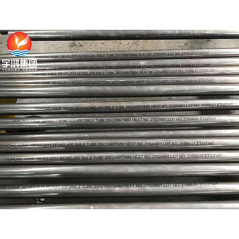 ASME SB163 MONEL400 SEAMLESS TUBE ( UNS NO4400, DIN 2.4360)