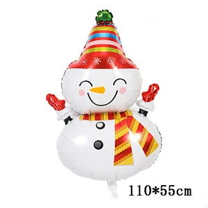 Christmas Foil Balloons Christmas Tree Christmas Socks Snowman Santa Claus Balloon Merry Christmas Party Decoration Globos