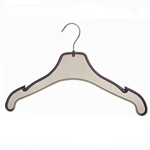 3433B Plastic Cloth Hanger with Metal Hook for Display (42cm)