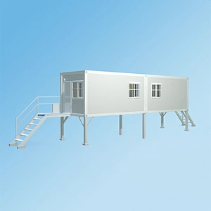 Casa contenedor de diseño de estructura de acero prefabricada