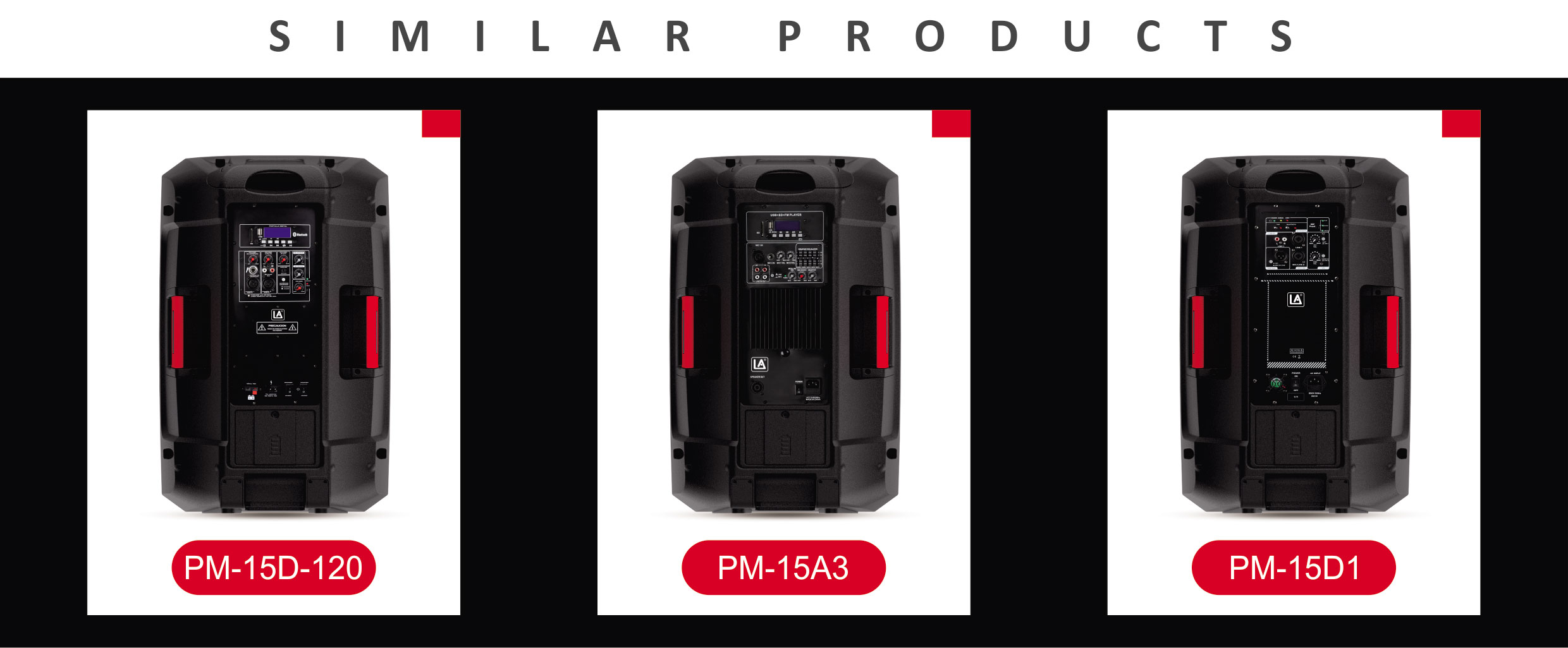 speaker, computer speakers, pc speakers, dj speakers, 15inch ABS Molded PA Speakers, PM Series, Full Range Speaker PM Series