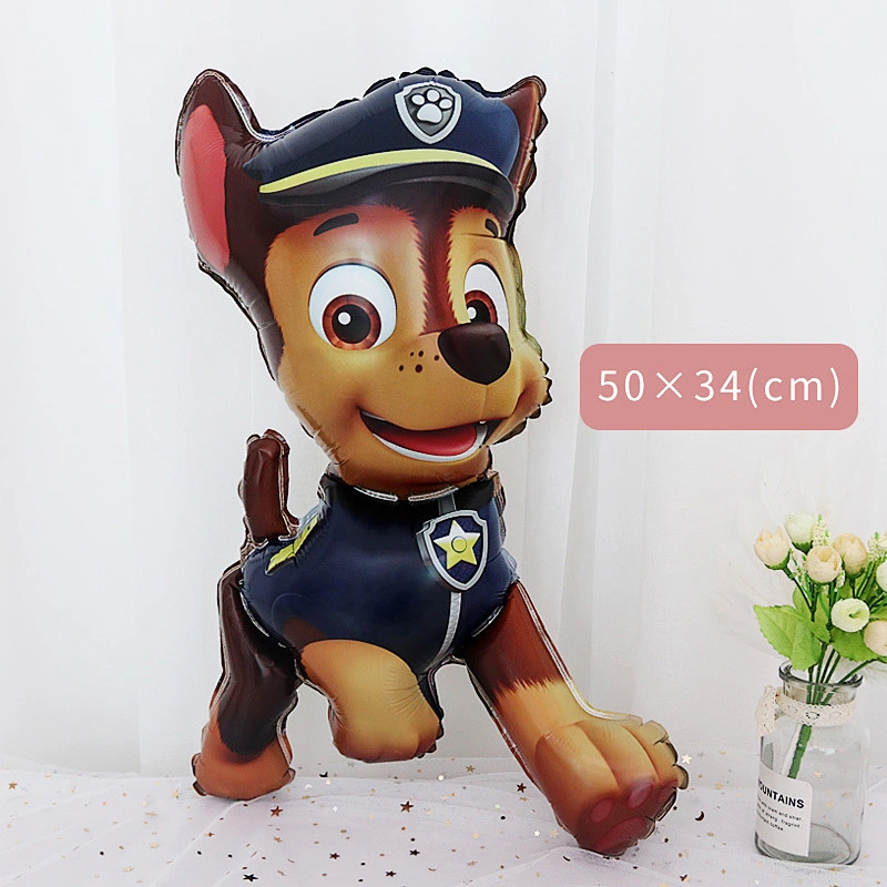 New design Cartoon foil helium Paw dog balloon kids birthday party decoration party supplies Hot sell Patrol
