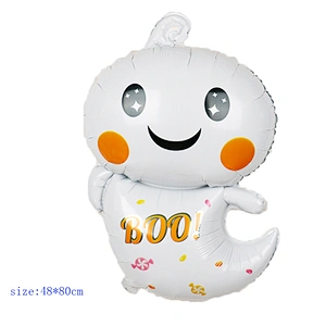 Halloween foil balloons pumpkin Black cat ghost Witch balloon halloween party decorations toys
