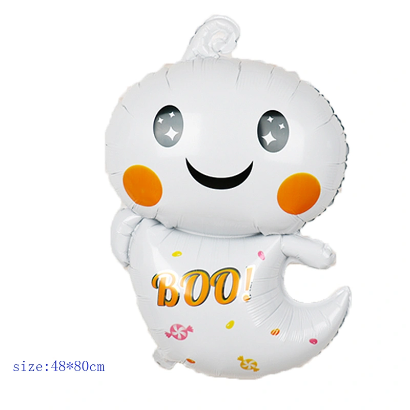 Halloween foil balloons pumpkin Black cat ghost Witch balloon halloween party decorations toys