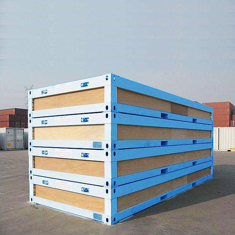 GZXINCHENG Instalación rápida Taller de oficina temporal Embalaje plano Casa prefabricada de contenedores con SGE, CE y ROHS
