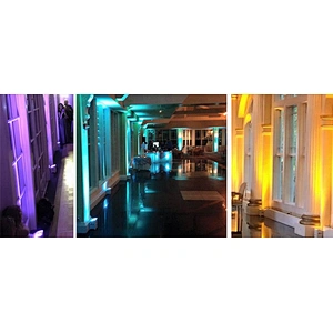 6X12W RGBWA+UV 6IN1 Wireless Battery Powered Uplight LED Par Light