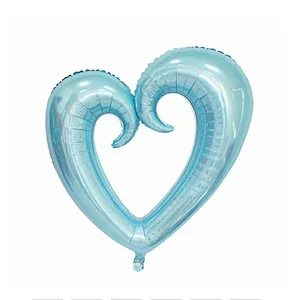 Large Hook Hollow Heart Shape Balloon Foil Balloons for valentine's day Wedding Birthday Party Celebration Decoration Balloon