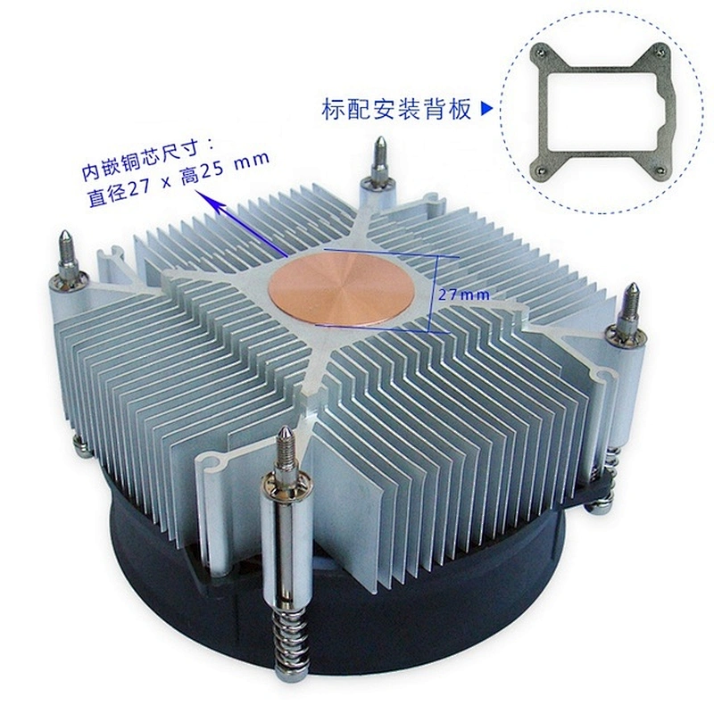 1150 1151 1155 1156 server cpu heatsink industrial computer temperature control sun flower heatsink