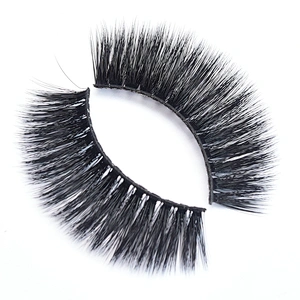 10Pairs Waterproof Synthetic Eyelashes Adhesive False Eyelashes