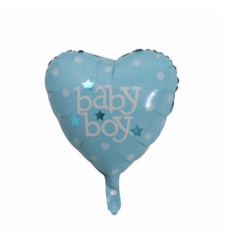 18inch Baby Shower Round Foil Balloons Princess Boy or Girl Birthday Party Decor golobs Supplies baby 1st Helium balloon